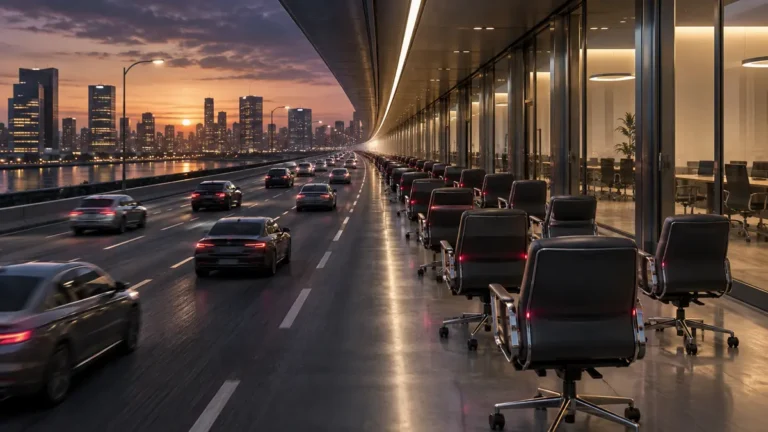 Phase Transition: What Traffic Jams Teach Us About Office Politics