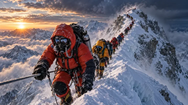 Chaos at the Top of the World